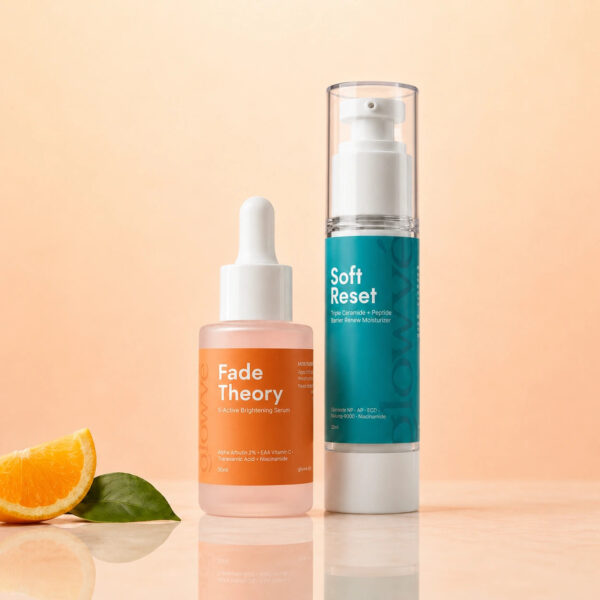 Dark Spot Repair Duo — Fade Theory dark spot serum with Soft Reset barrier moisturiser