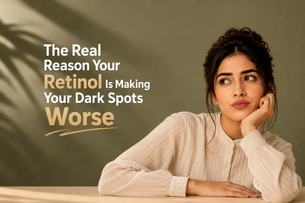 The Real Reason Your Retinol Is Making Your Dark Spots Worse